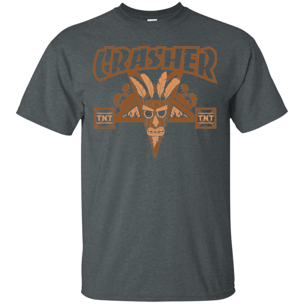 T-Shirts Dark Heather / S CRASHER T-Shirt