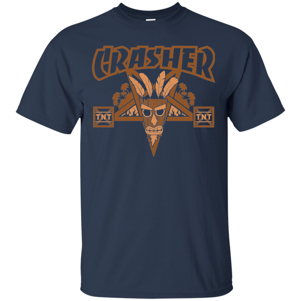 T-Shirts Navy / S CRASHER T-Shirt