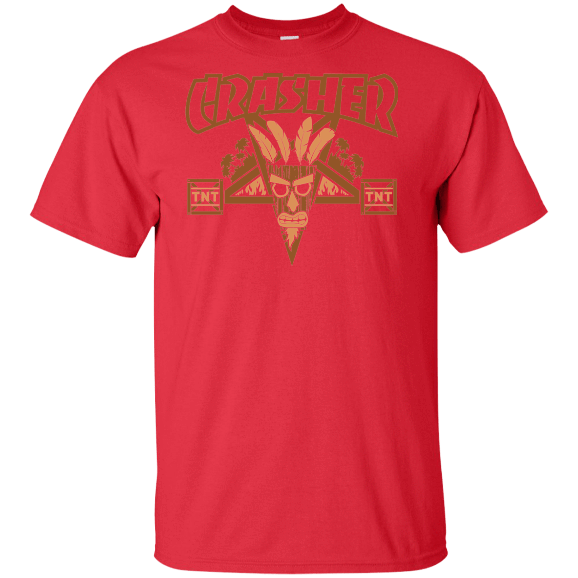 T-Shirts Red / XLT CRASHER Tall T-Shirt