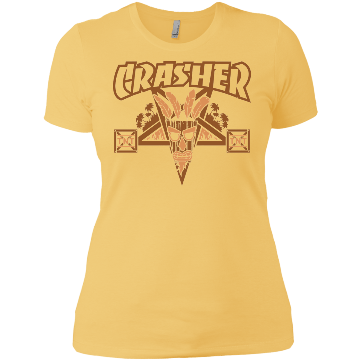 T-Shirts Banana Cream/ / X-Small CRASHER Women's Premium T-Shirt