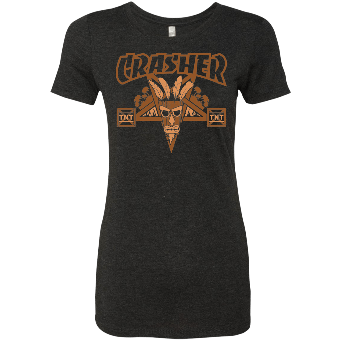 T-Shirts Vintage Black / S CRASHER Women's Triblend T-Shirt