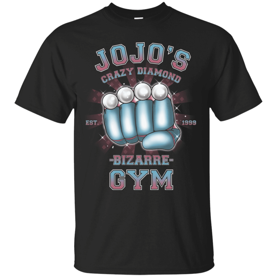 T-Shirts Black / S Crazy Diamond Gym T-Shirt
