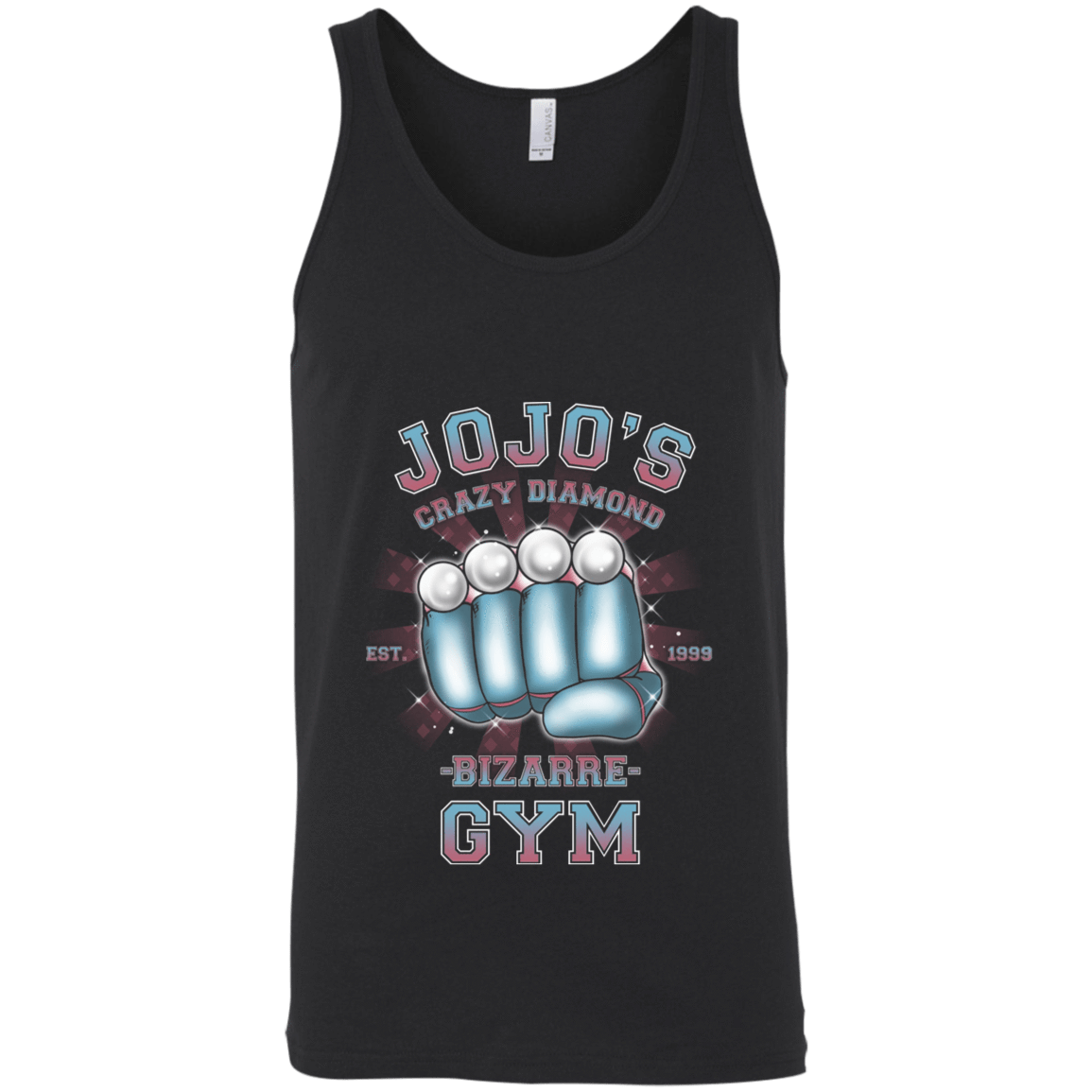 T-Shirts Black / X-Small Crazy Diamond Gym Unisex Premium Tank Top