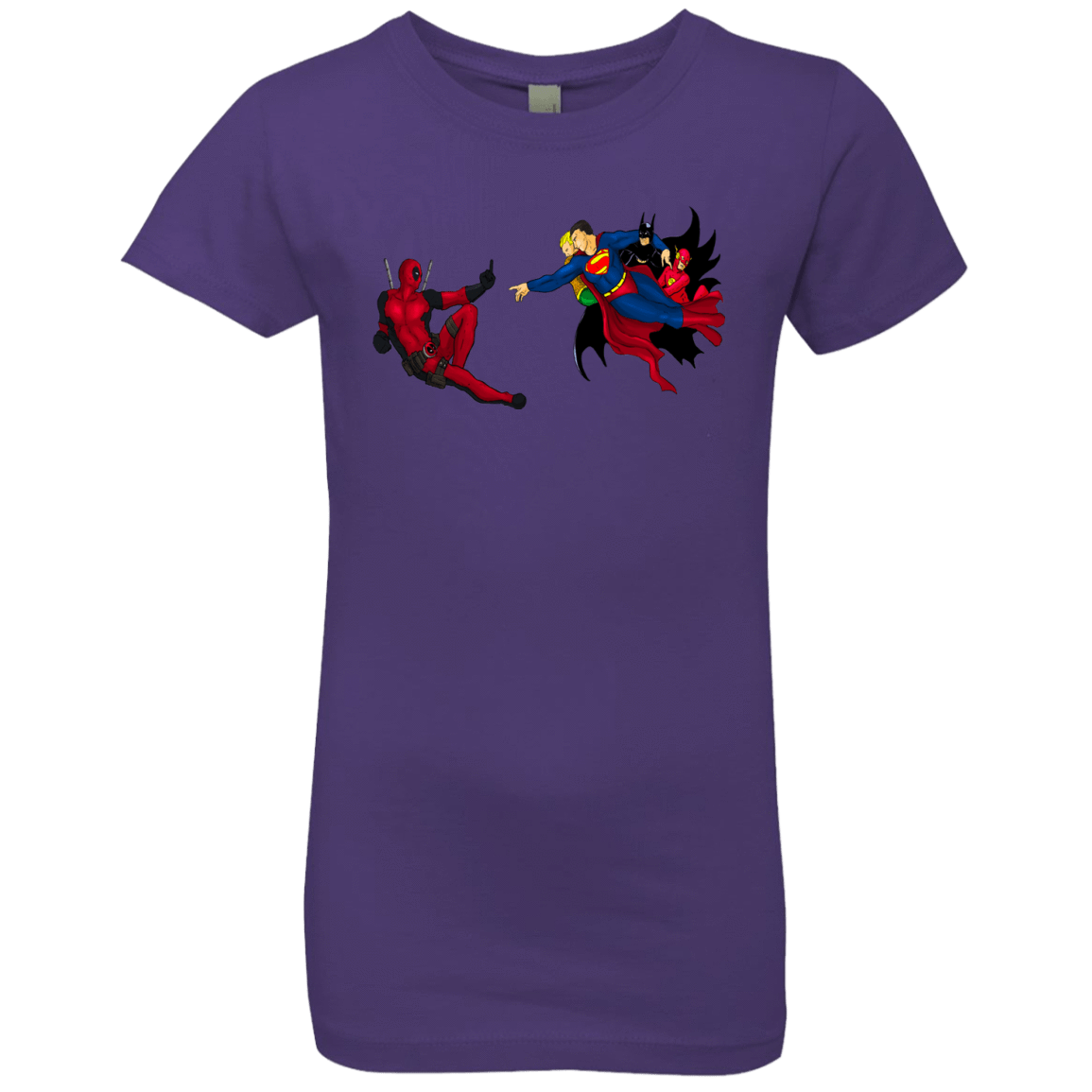 T-Shirts Purple Rush / YXS Creation of the Merc Girls Premium T-Shirt