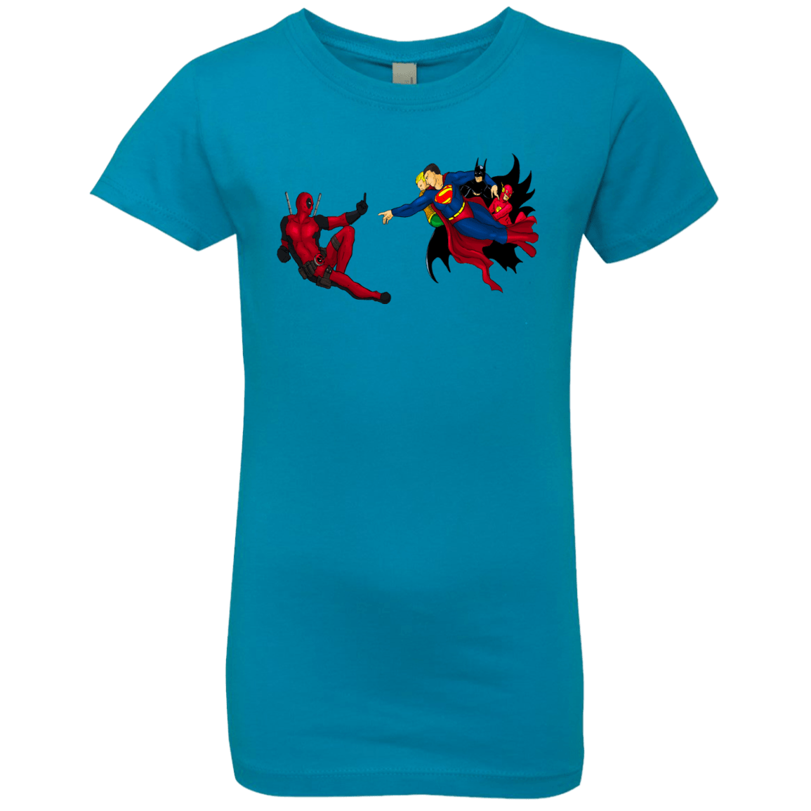 T-Shirts Turquoise / YXS Creation of the Merc Girls Premium T-Shirt