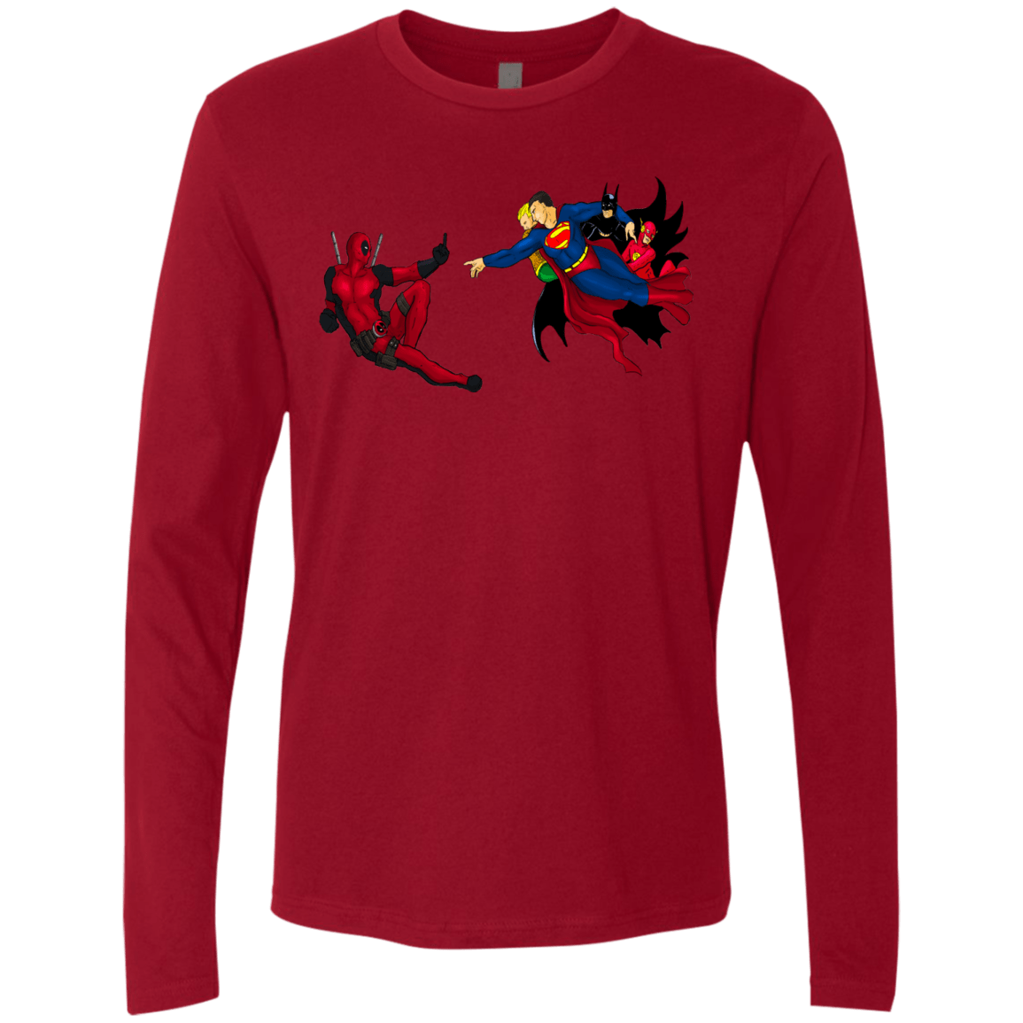 T-Shirts Cardinal / S Creation of the Merc Men's Premium Long Sleeve