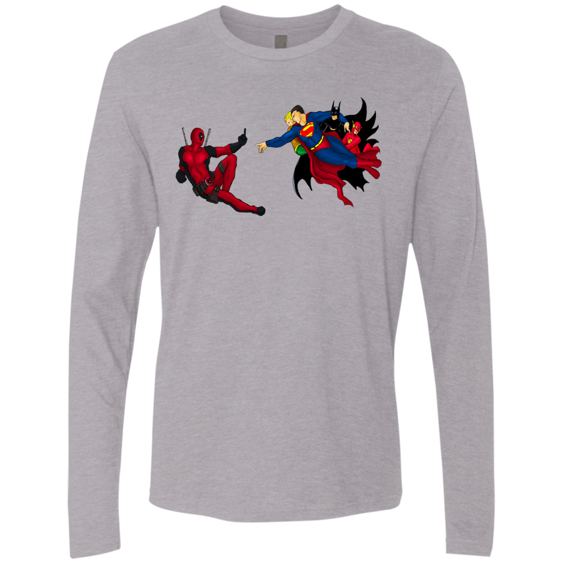 T-Shirts Heather Grey / S Creation of the Merc Men's Premium Long Sleeve