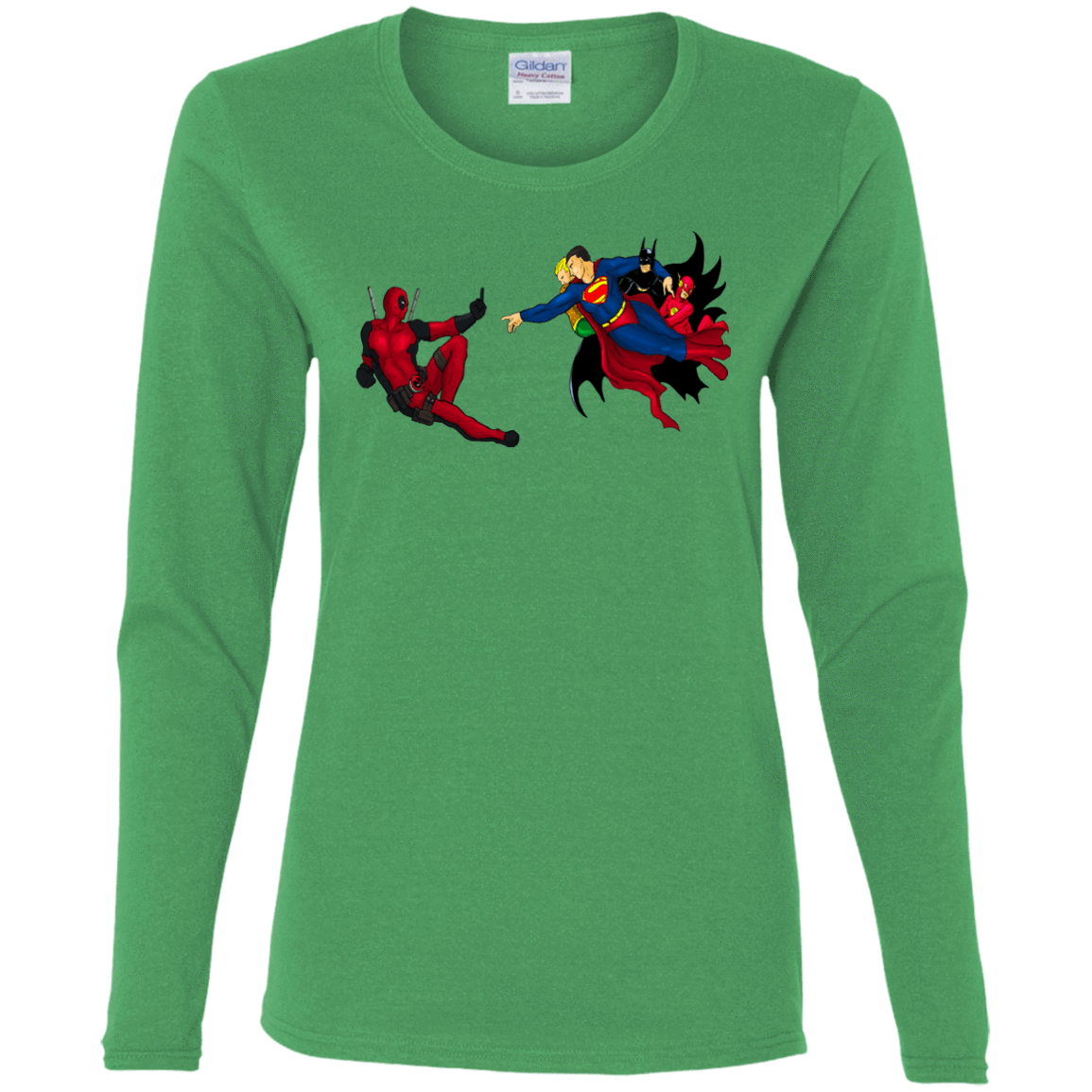 T-Shirts Irish Green / S Creation of the Merc Women's Long Sleeve T-Shirt