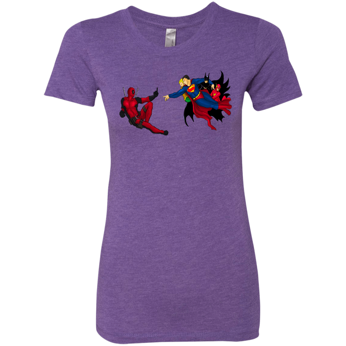 T-Shirts Purple Rush / S Creation of the Merc Women's Triblend T-Shirt
