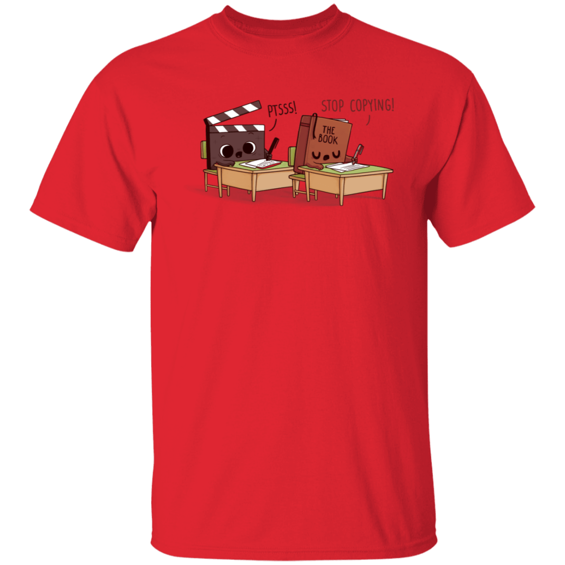 T-Shirts Red / S Creativity Test T-Shirt