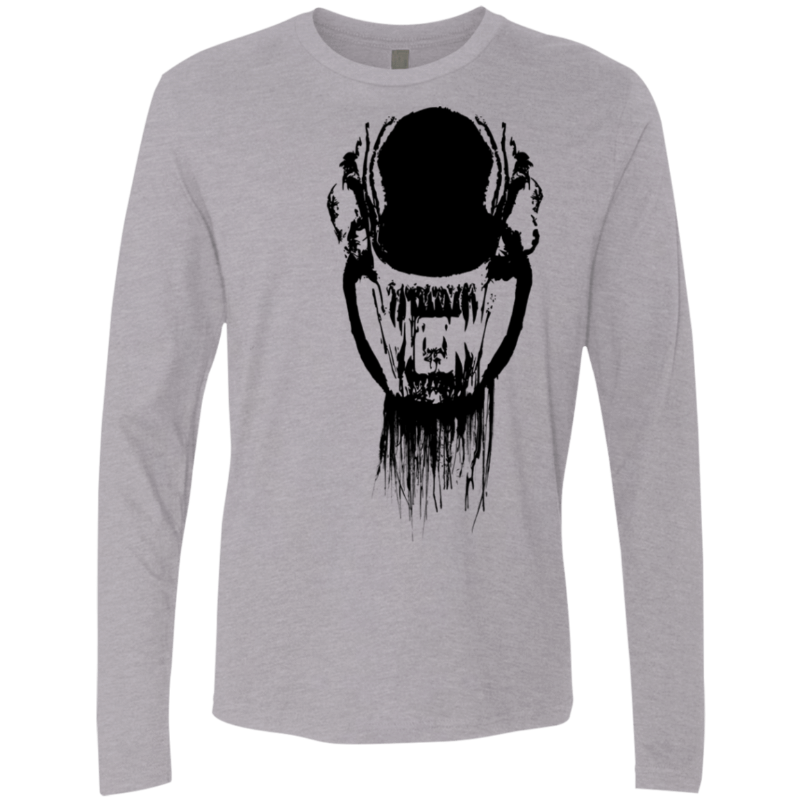 T-Shirts Heather Grey / S Creature Men's Premium Long Sleeve