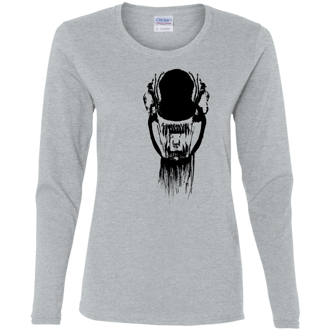 T-Shirts Sport Grey / S Creature Women's Long Sleeve T-Shirt