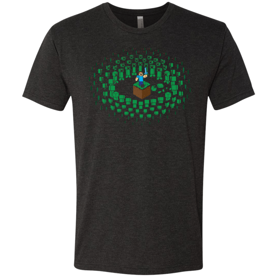 T-Shirts Vintage Black / S Creeper Mob Men's Triblend T-Shirt