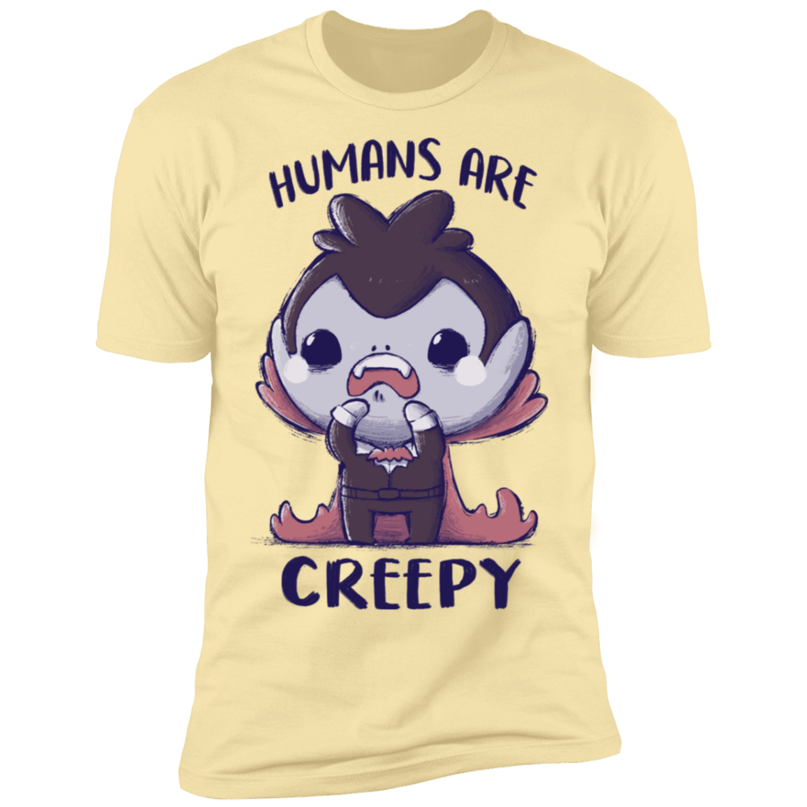 T-Shirts Banana Cream / S Creepy Humans Men's Premium T-Shirt