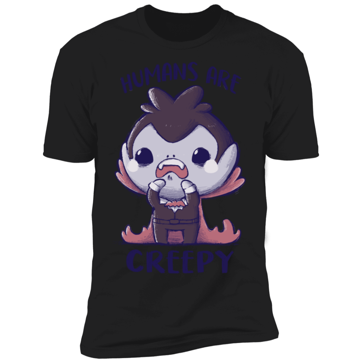 T-Shirts Black / S Creepy Humans Men's Premium T-Shirt