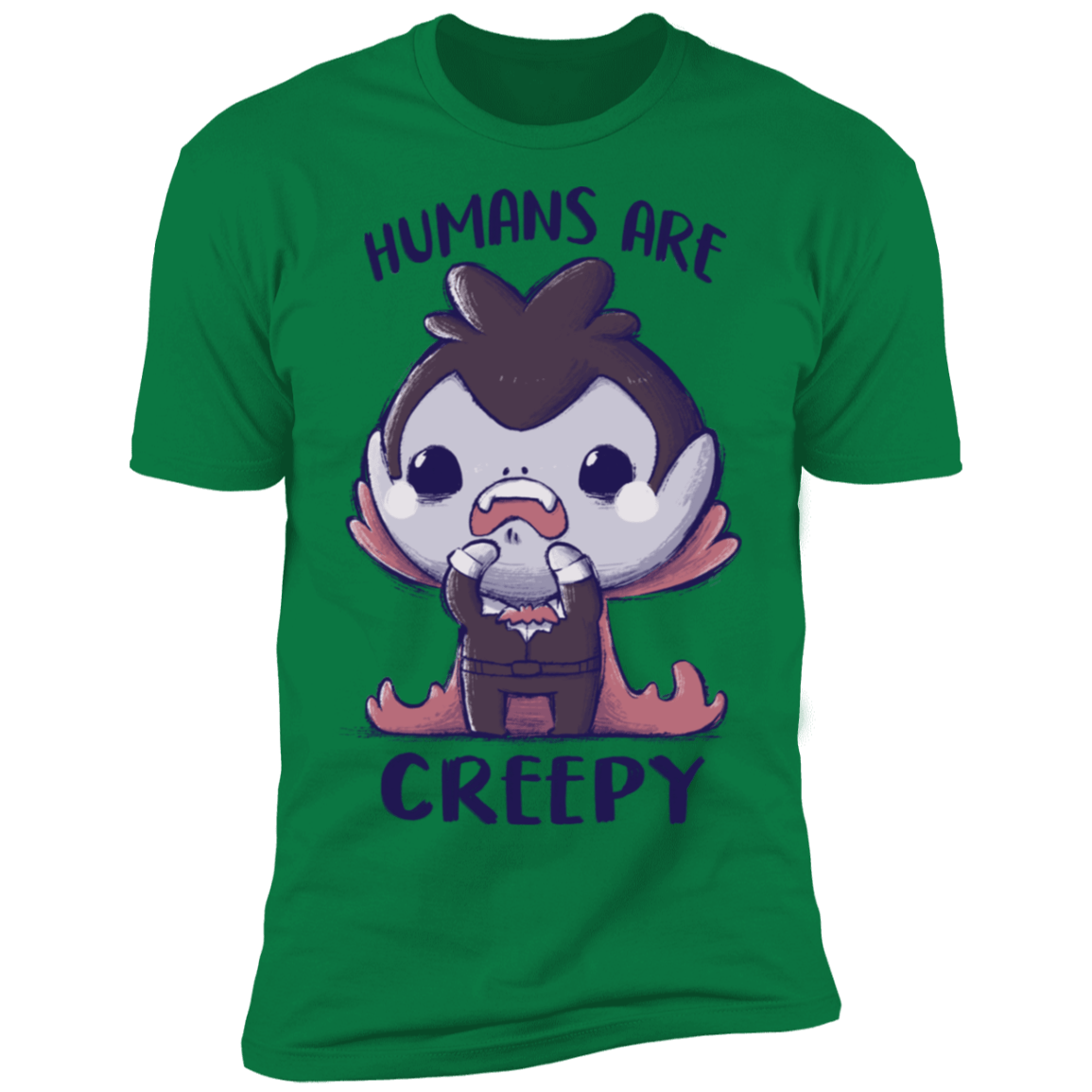 T-Shirts Kelly Green / S Creepy Humans Men's Premium T-Shirt