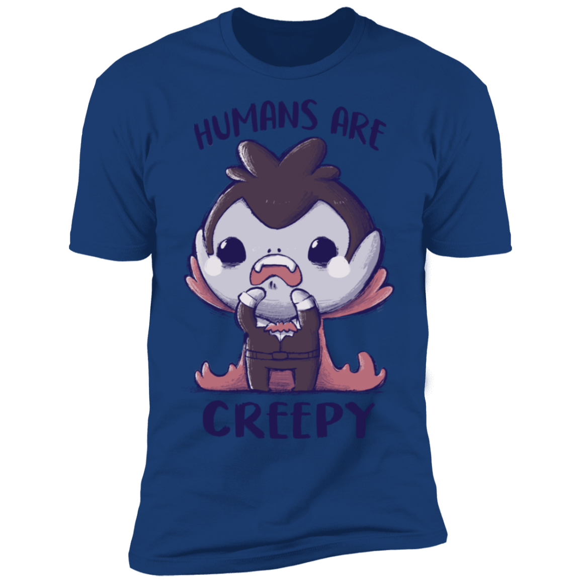 T-Shirts Royal / S Creepy Humans Men's Premium T-Shirt