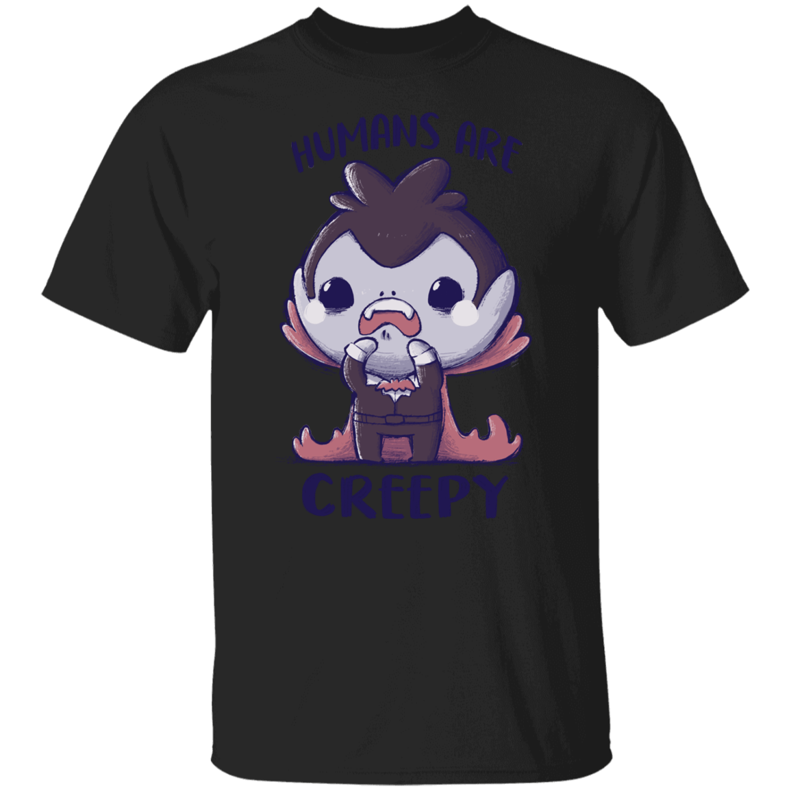 T-Shirts Black / S Creepy Humans T-Shirt