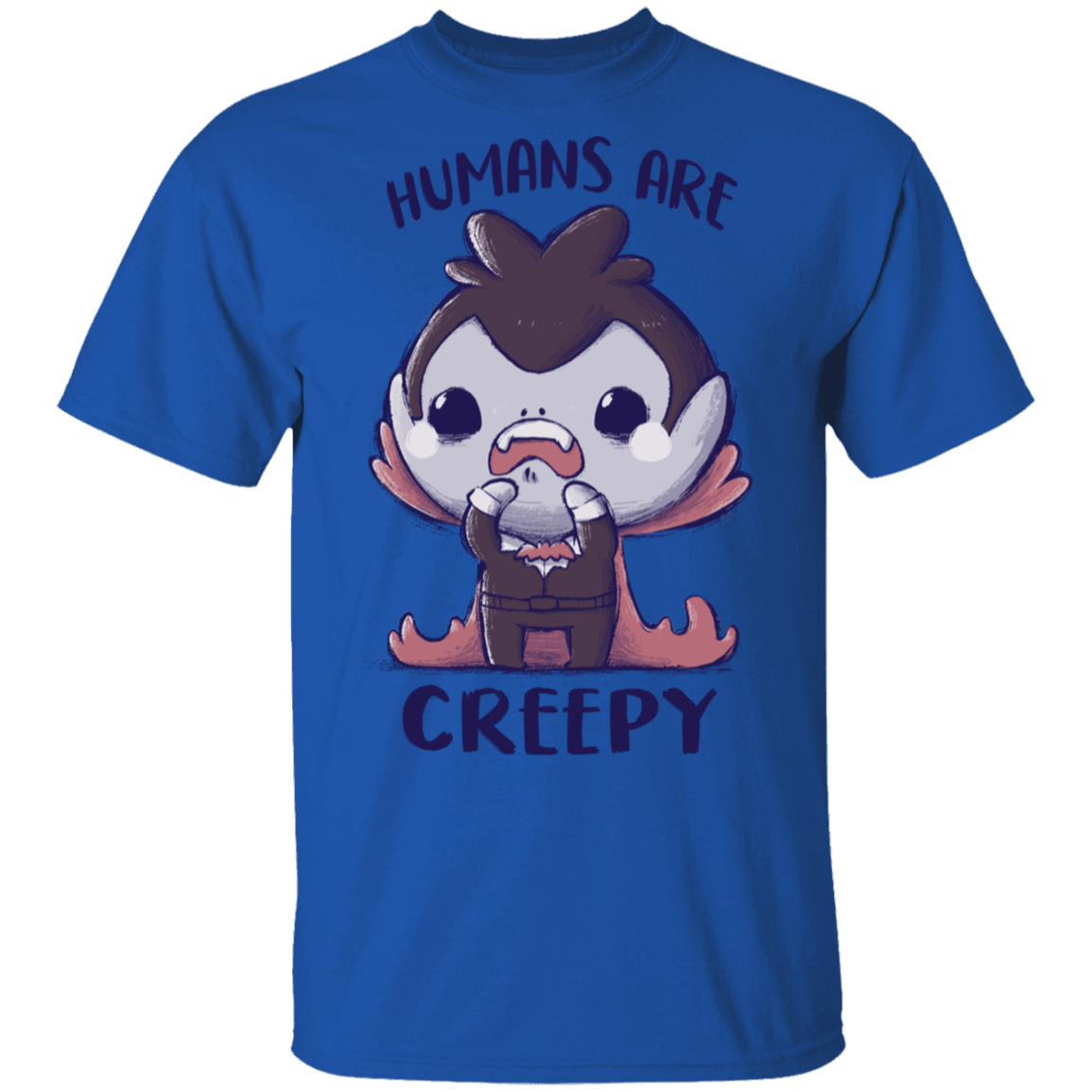 T-Shirts Royal / S Creepy Humans T-Shirt