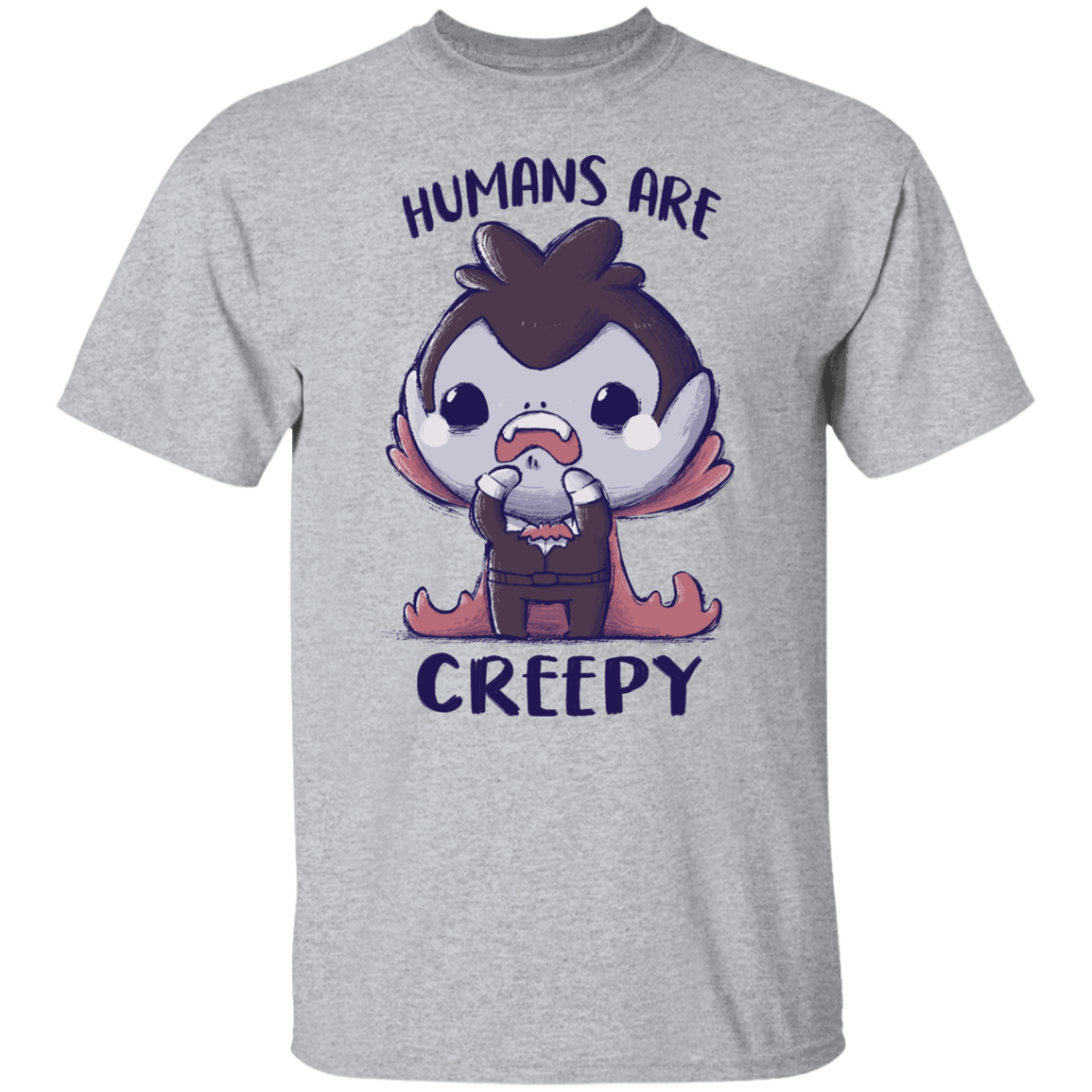 T-Shirts Sport Grey / S Creepy Humans T-Shirt