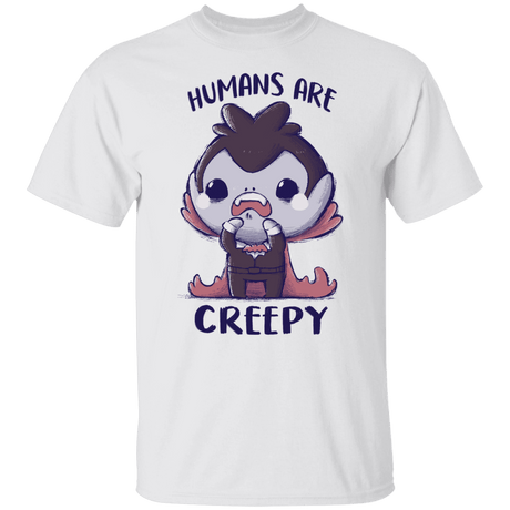 T-Shirts White / S Creepy Humans T-Shirt