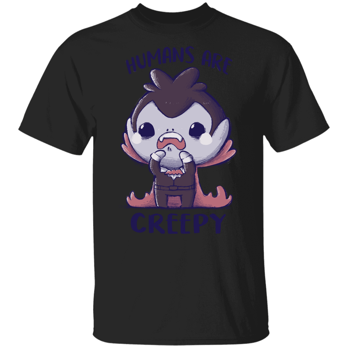 T-Shirts Black / YXS Creepy Humans Youth T-Shirt