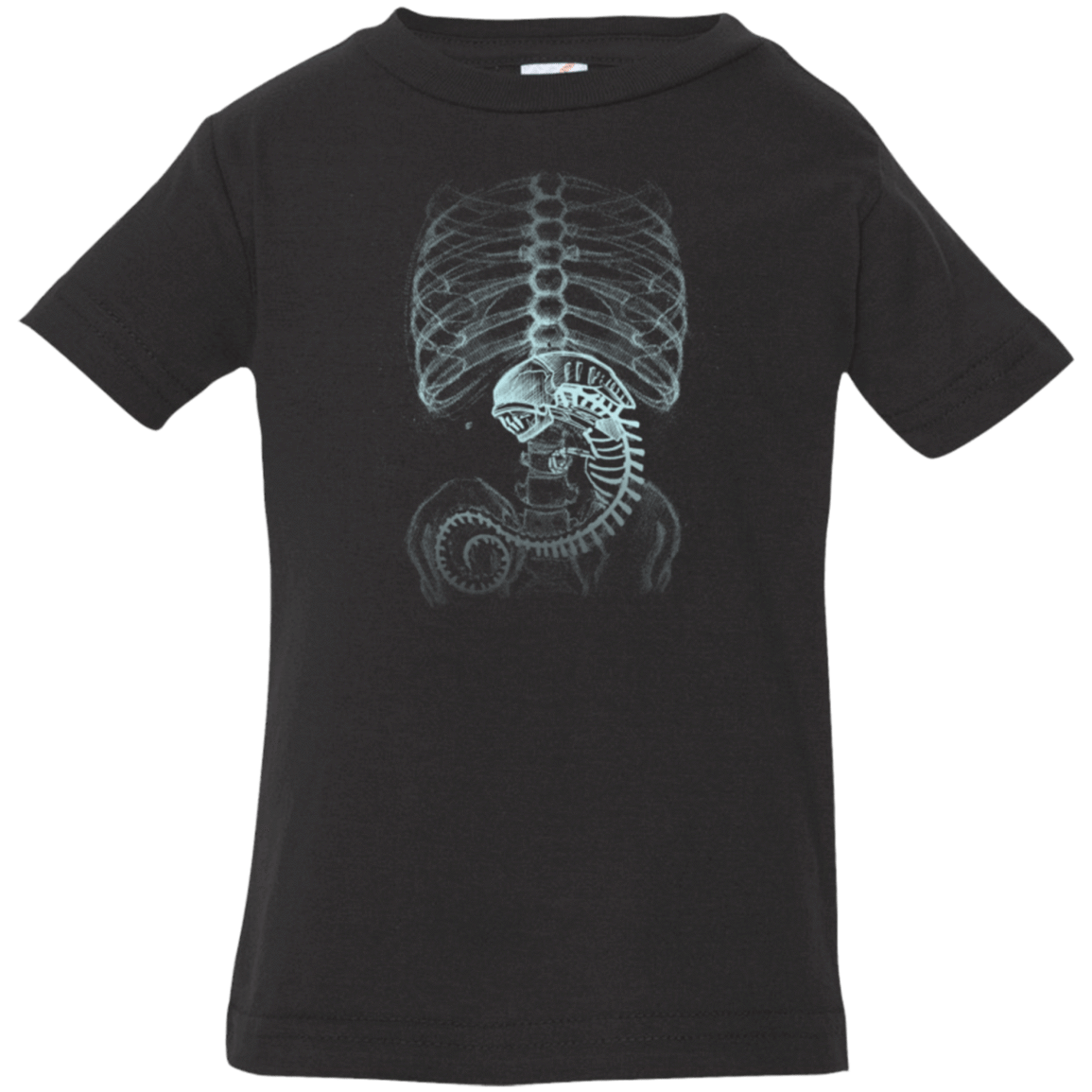 T-Shirts Black / 6 Months Creepy pregnant Infant Premium T-Shirt