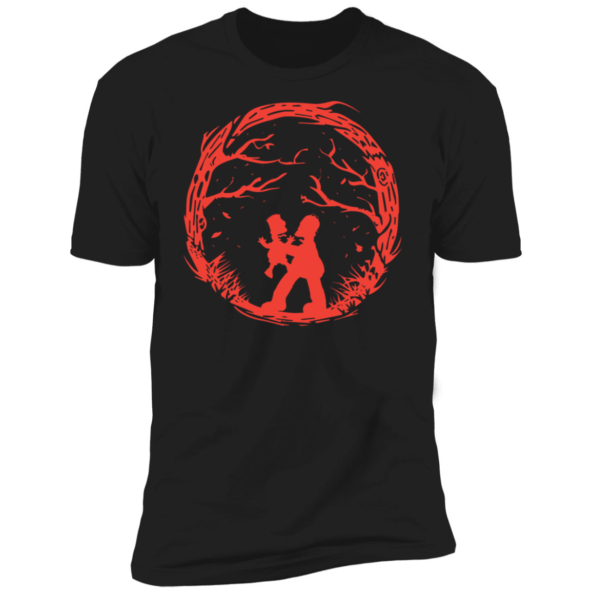 T-Shirts Black / X-Small Creepy Trees Men's Premium T-Shirt