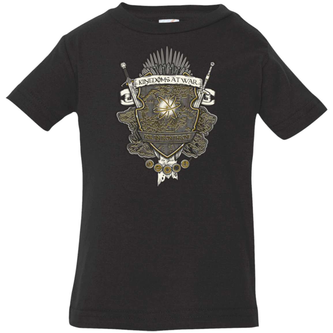 T-Shirts Black / 6 Months Crest of Thrones Infant PremiumT-Shirt