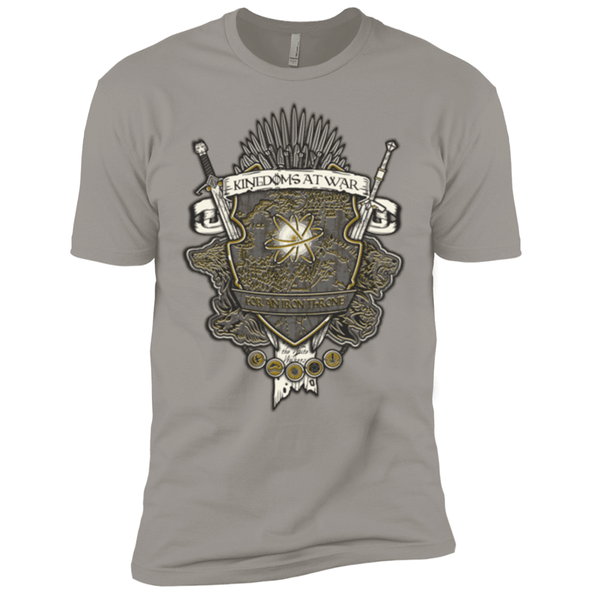 T-Shirts Light Grey / X-Small Crest of Thrones Men's Premium T-Shirt