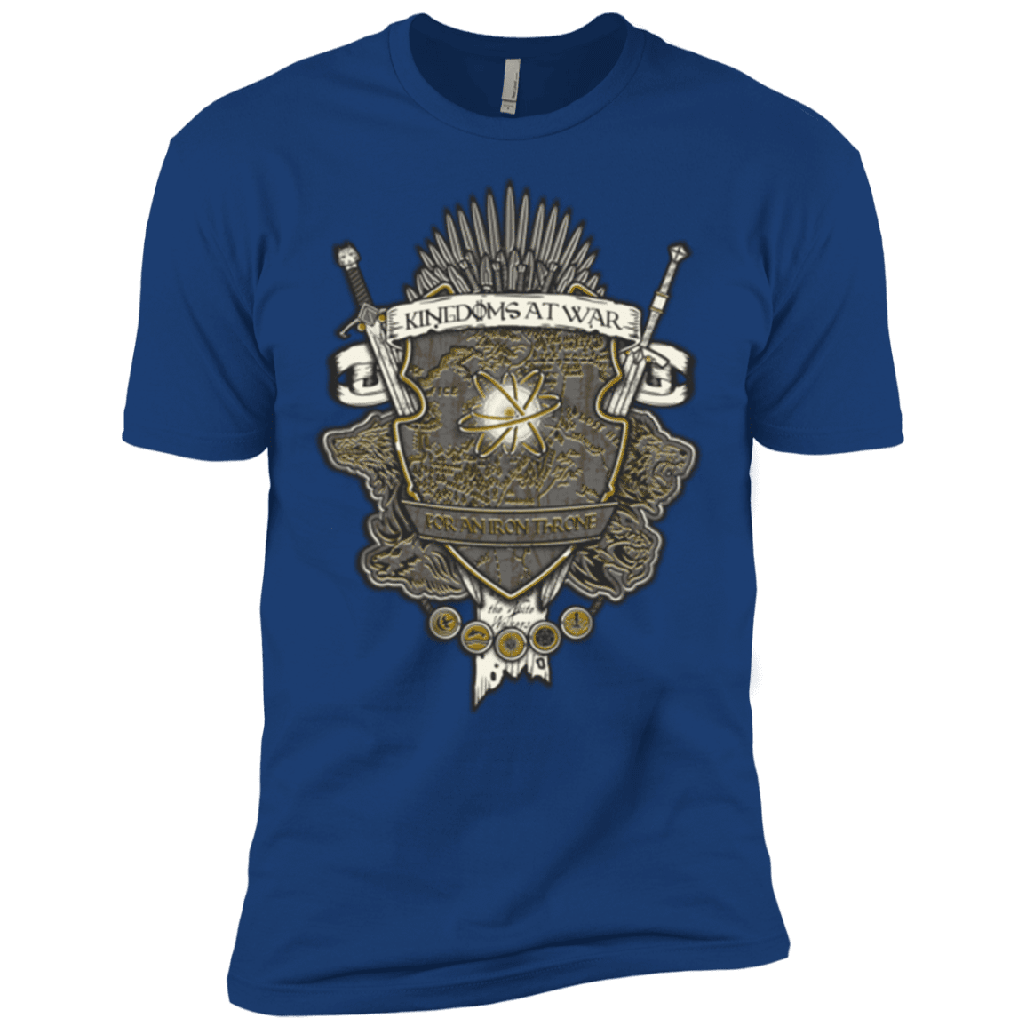 T-Shirts Royal / X-Small Crest of Thrones Men's Premium T-Shirt