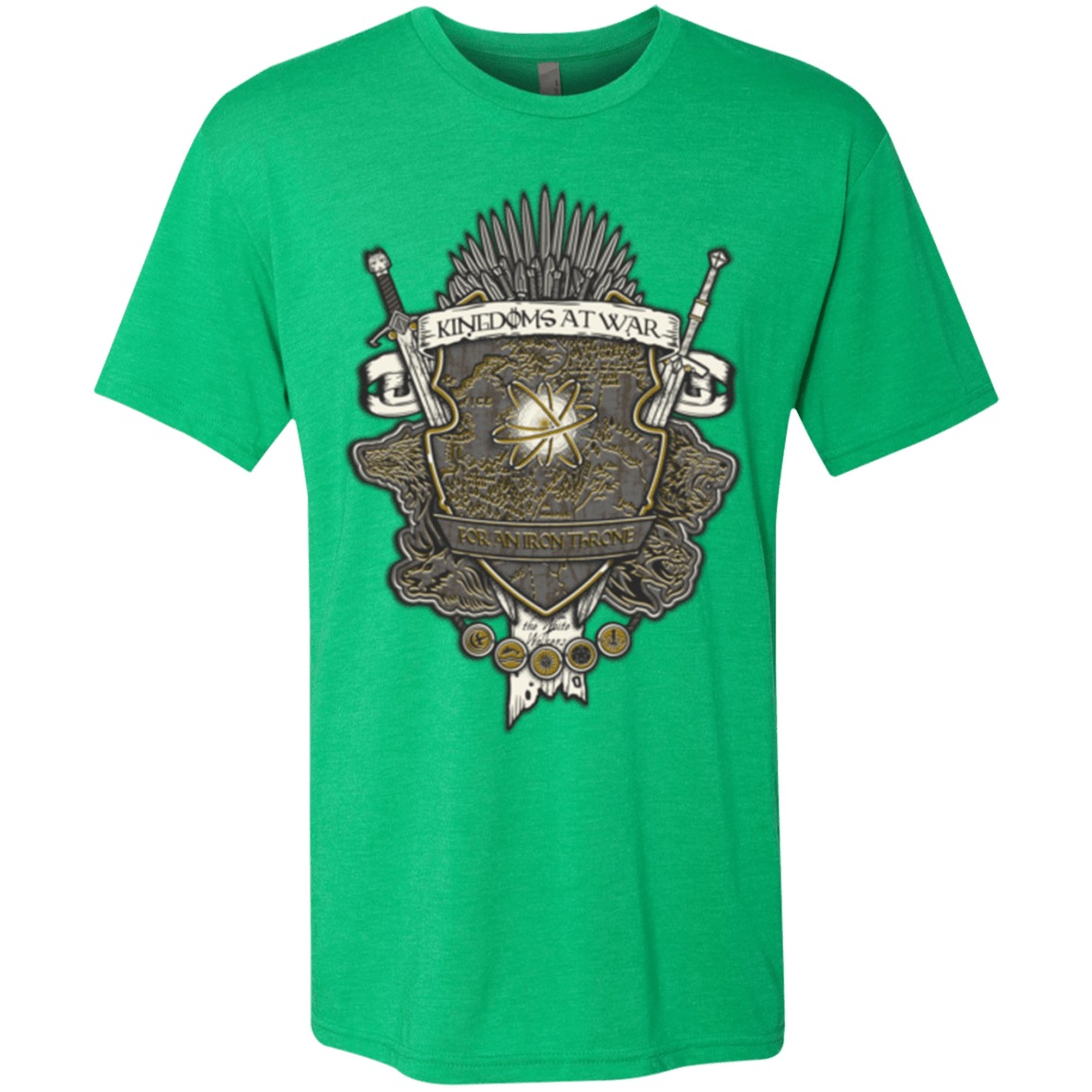 T-Shirts Envy / Small Crest of Thrones Men's Triblend T-Shirt