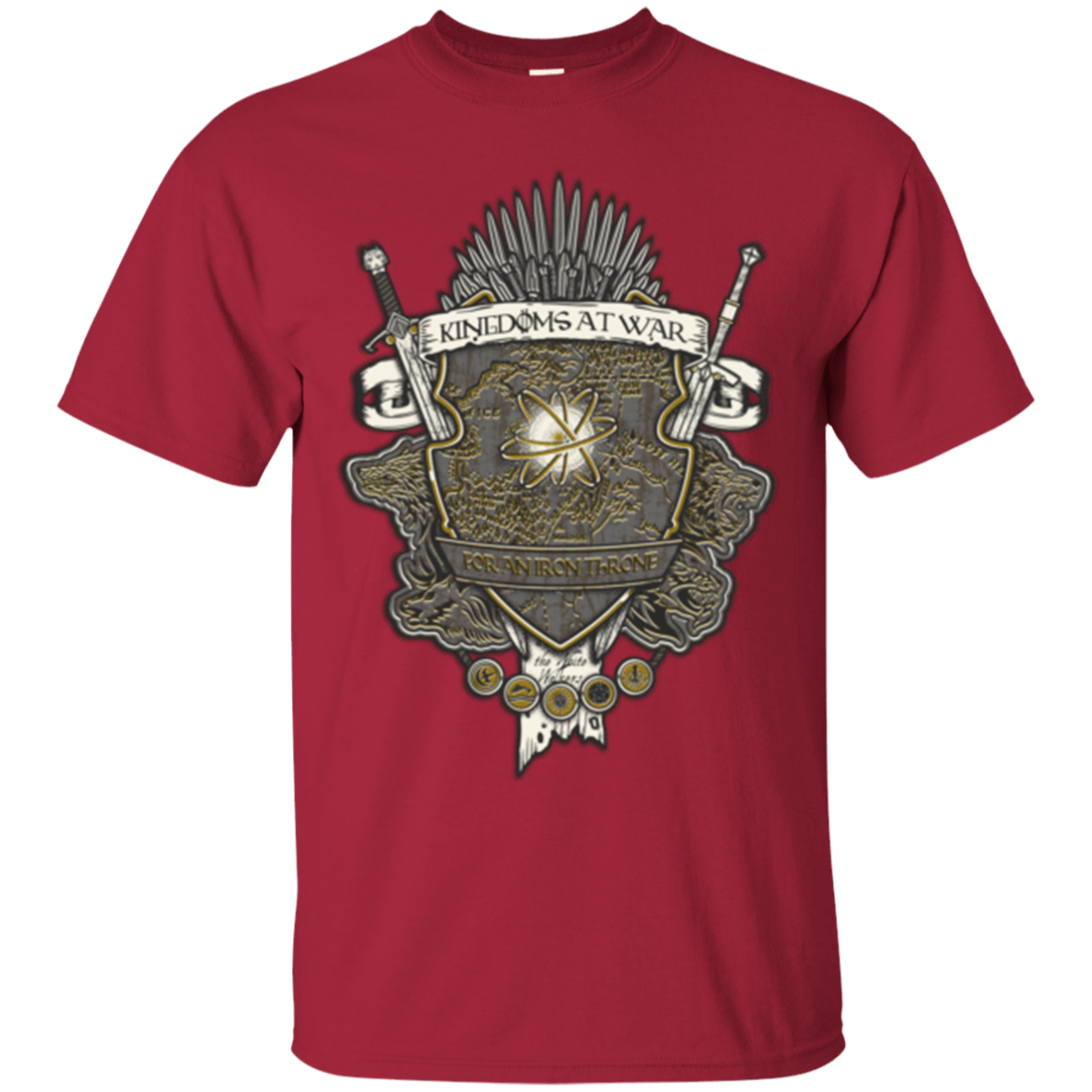 T-Shirts Cardinal / Small Crest of Thrones T-Shirt