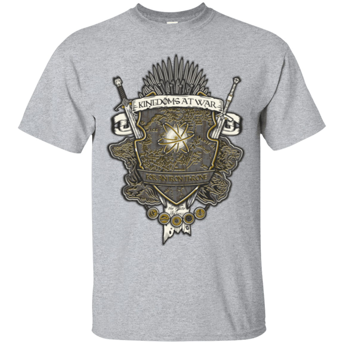 T-Shirts Sport Grey / Small Crest of Thrones T-Shirt