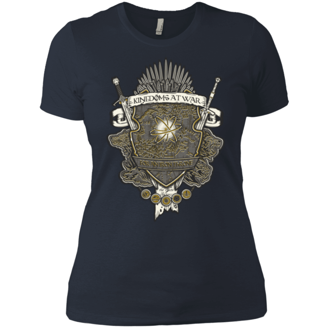 T-Shirts Indigo / X-Small Crest of Thrones Women's Premium T-Shirt