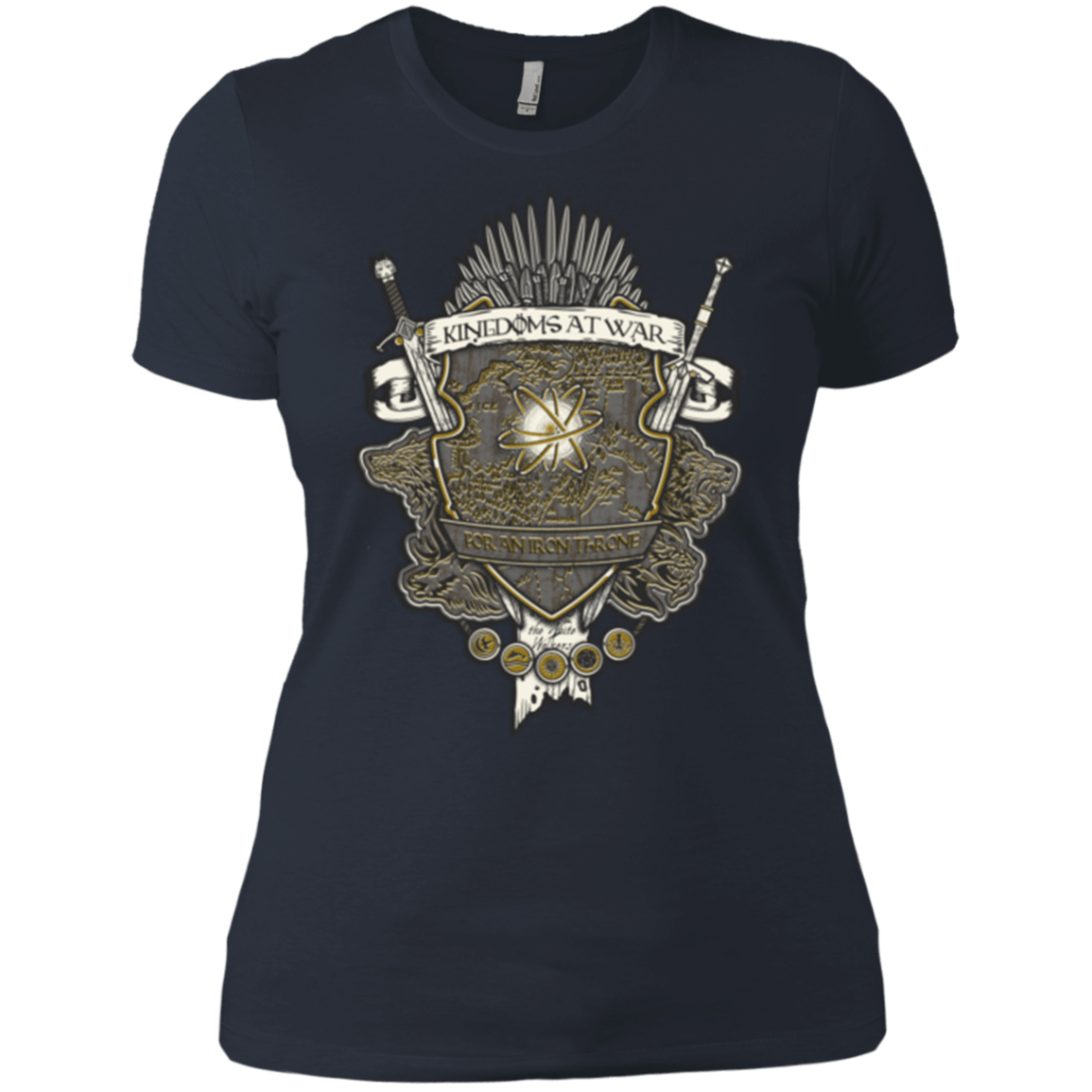 T-Shirts Indigo / X-Small Crest of Thrones Women's Premium T-Shirt