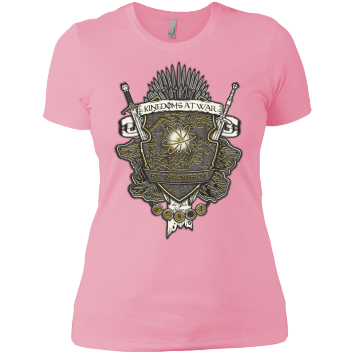 T-Shirts Light Pink / X-Small Crest of Thrones Women's Premium T-Shirt