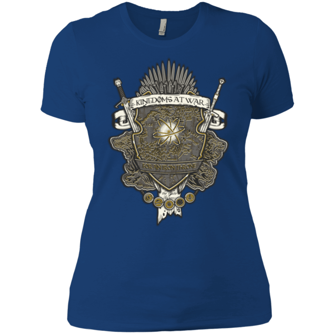 T-Shirts Royal / X-Small Crest of Thrones Women's Premium T-Shirt