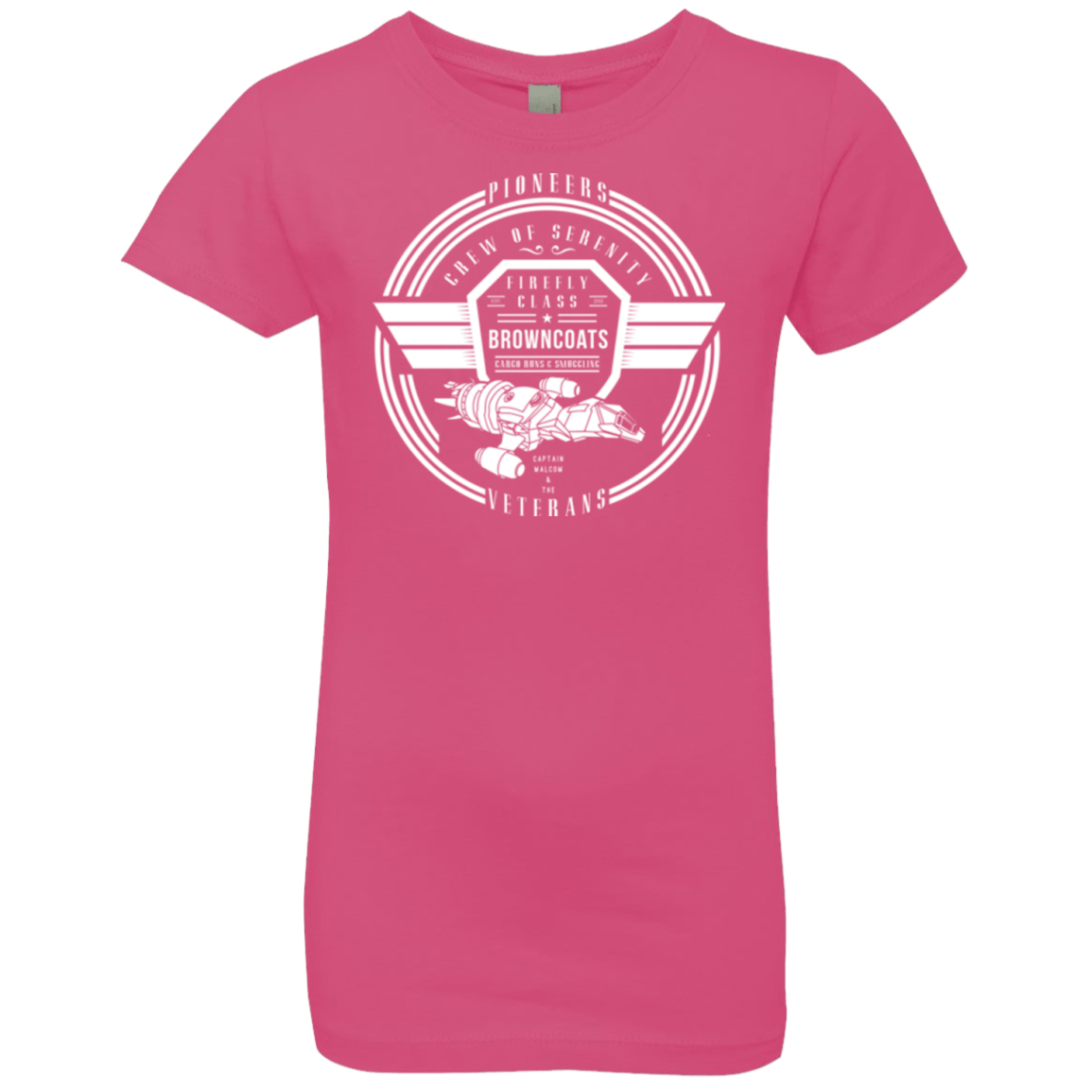 T-Shirts Hot Pink / YXS Crew of Serenity Girls Premium T-Shirt