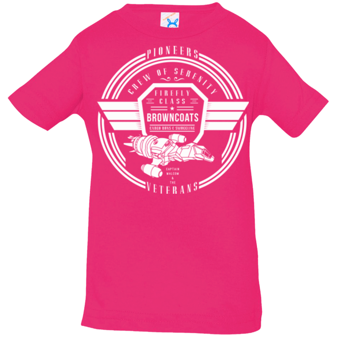 T-Shirts Hot Pink / 6 Months Crew of Serenity Infant Premium T-Shirt