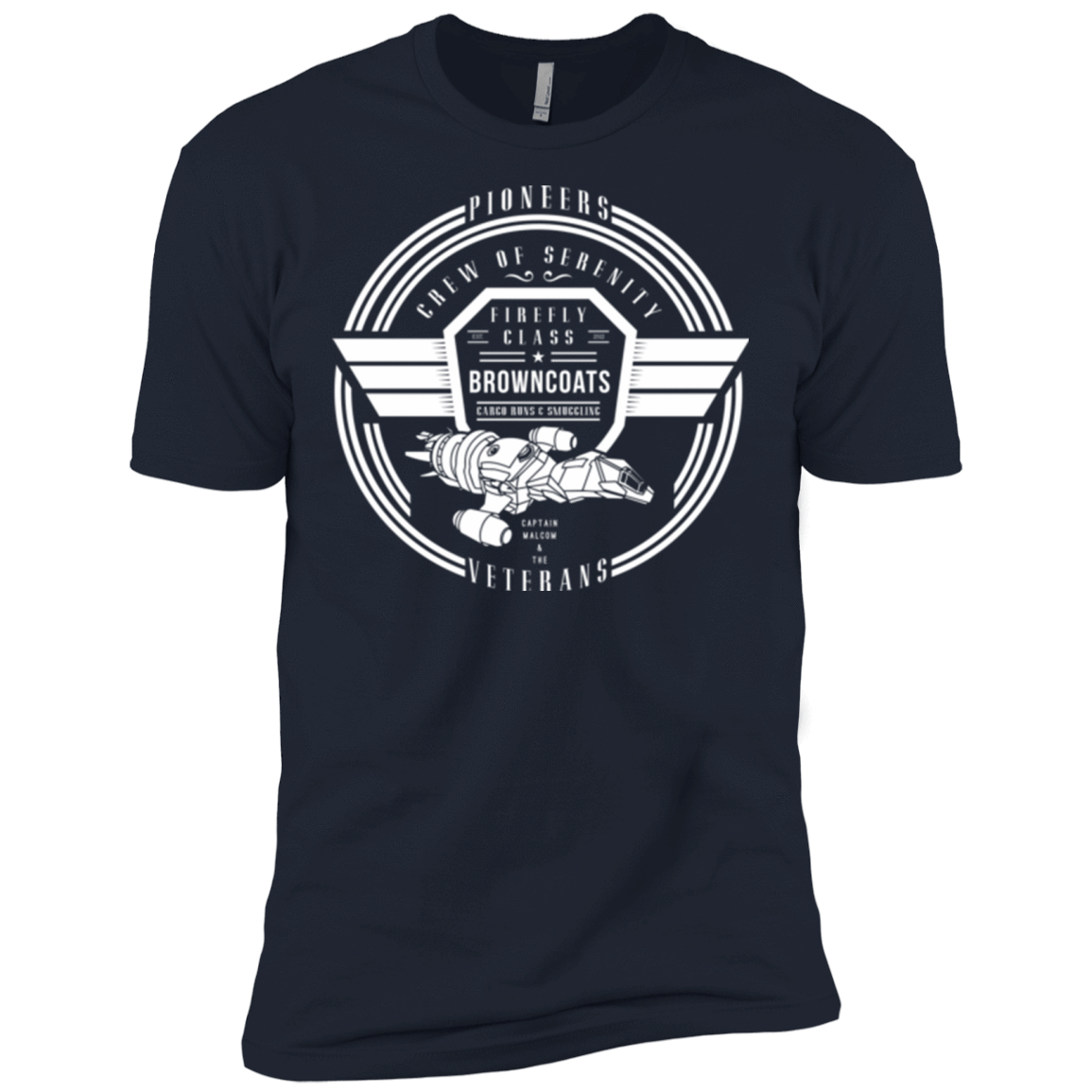T-Shirts Midnight Navy / X-Small Crew of Serenity Men's Premium T-Shirt