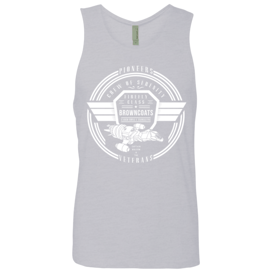 T-Shirts Heather Grey / Small Crew of Serenity Men's Premium Tank Top