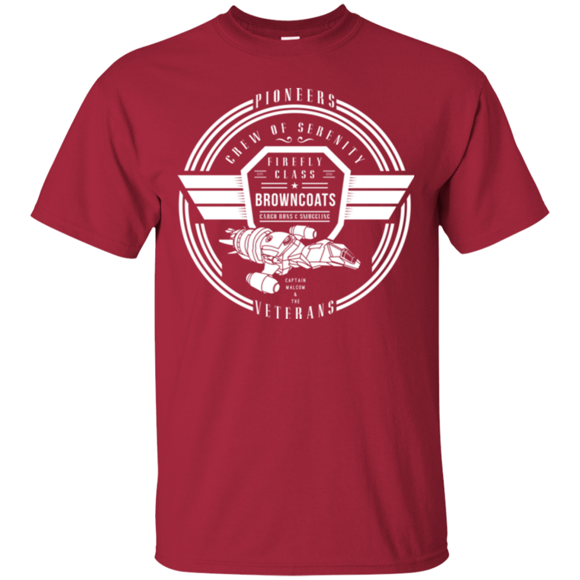 T-Shirts Cardinal / Small Crew of Serenity T-Shirt