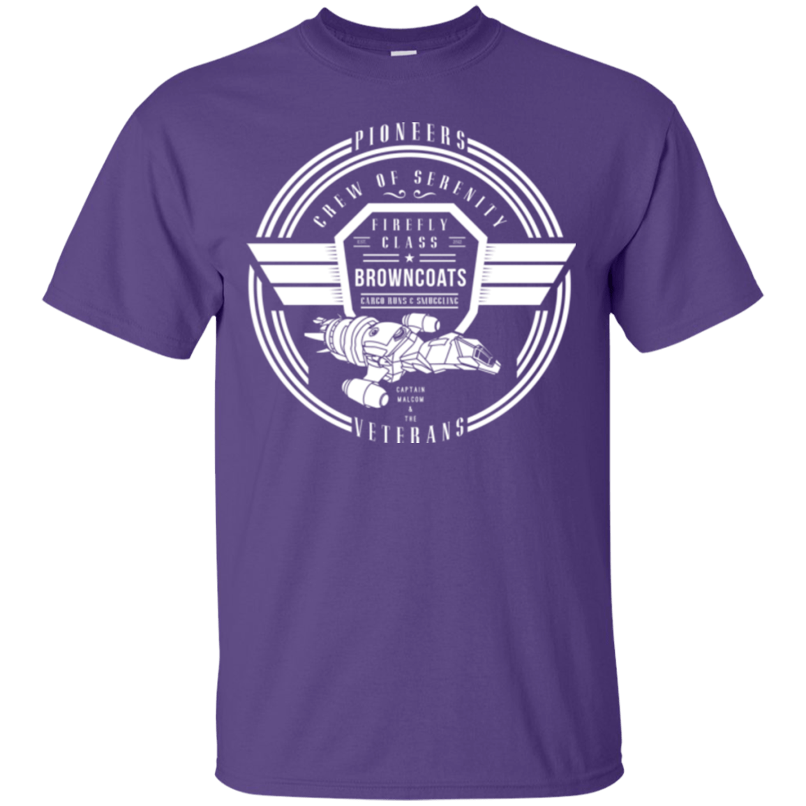 T-Shirts Purple / Small Crew of Serenity T-Shirt