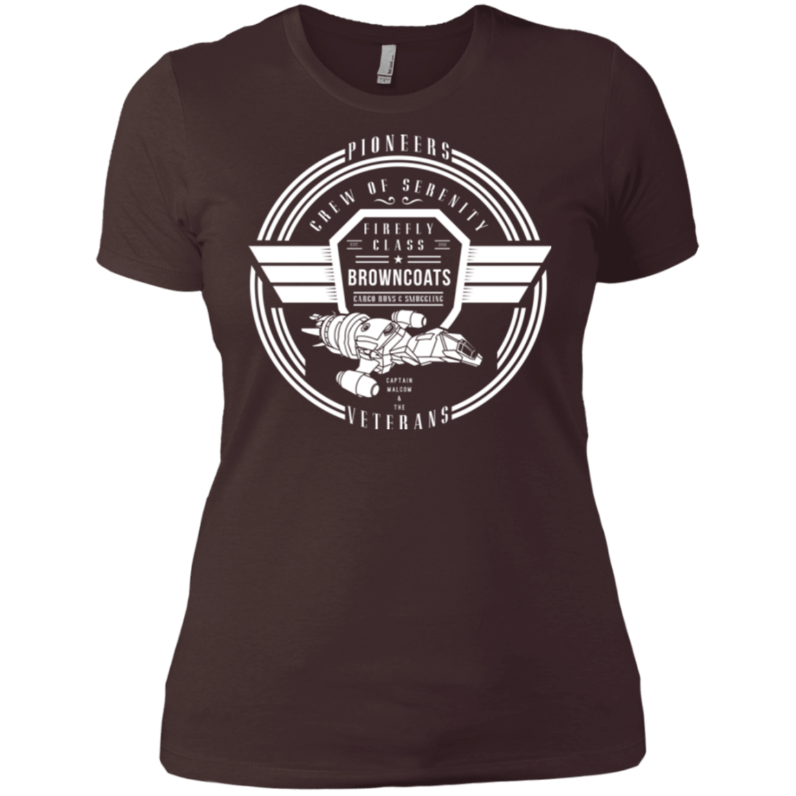 T-Shirts Dark Chocolate / X-Small Crew of Serenity Women's Premium T-Shirt
