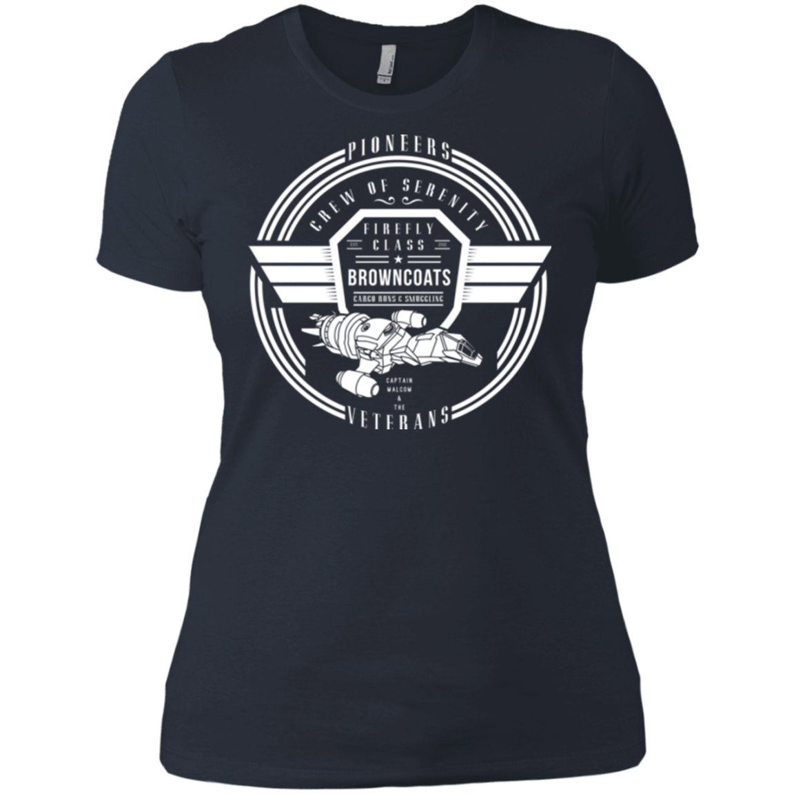 T-Shirts Indigo / X-Small Crew of Serenity Women's Premium T-Shirt