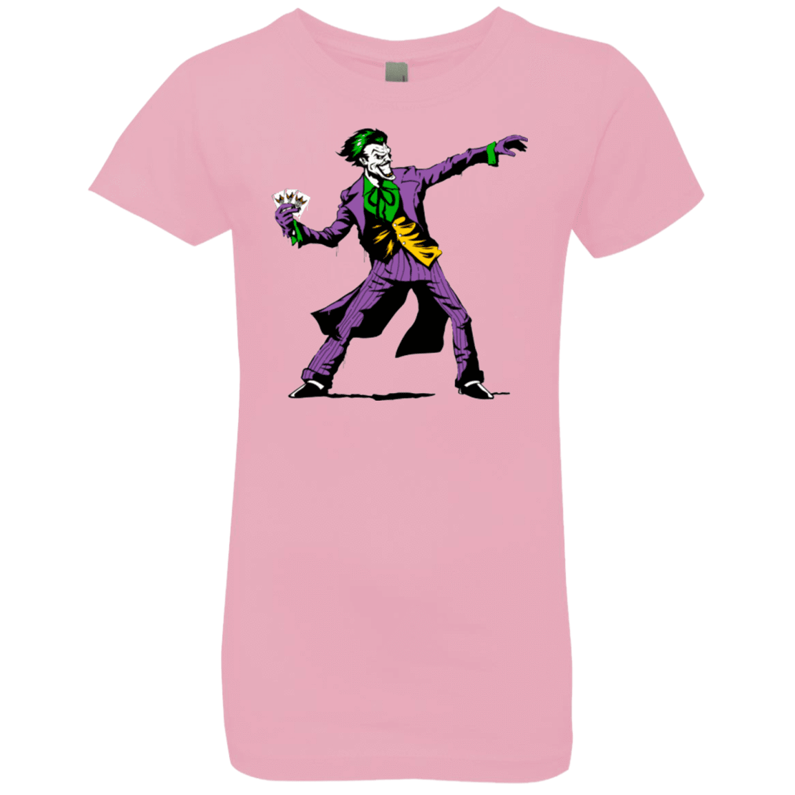 T-Shirts Light Pink / YXS Crime Clown Banksy Girls Premium T-Shirt