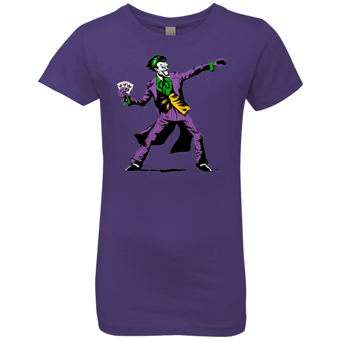 T-Shirts Purple Rush / YXS Crime Clown Banksy Girls Premium T-Shirt