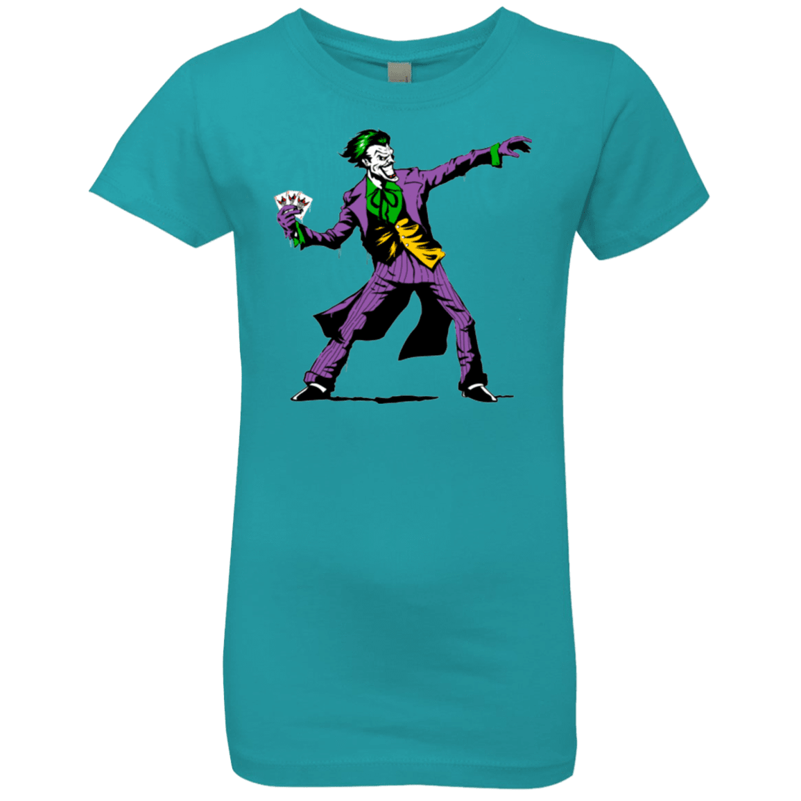 T-Shirts Tahiti Blue / YXS Crime Clown Banksy Girls Premium T-Shirt