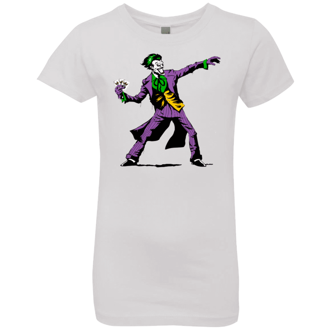 T-Shirts White / YXS Crime Clown Banksy Girls Premium T-Shirt